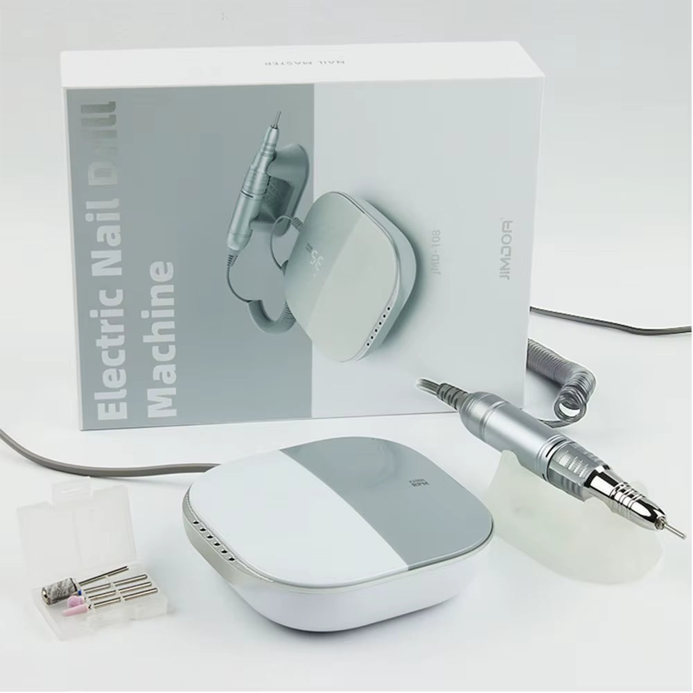 High Quality Electric Nail Drill Machine 35000 RPM Electric File HD Display Metal Manicure Pen Professional Nail Lathe Sander